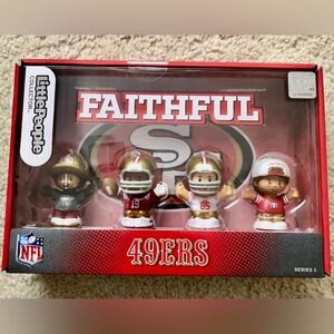 Fisher Price Little People Collector NFL San Francisco 49ers Set (Kittle/Deebo)